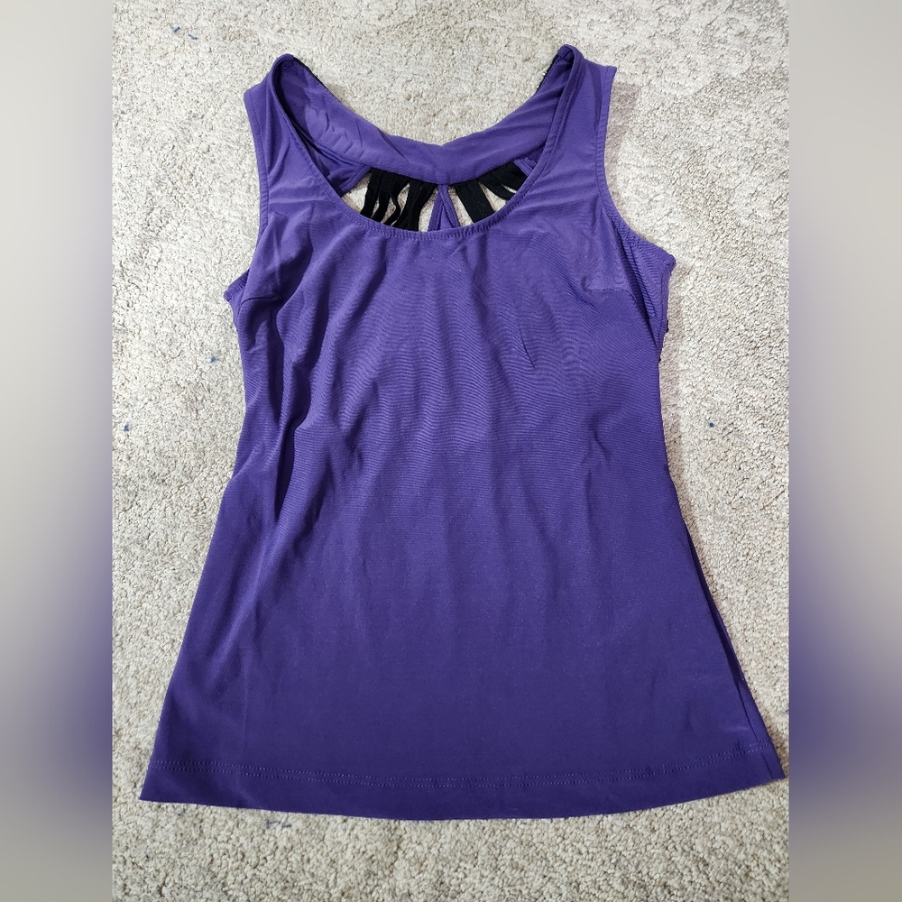 Venus tank with back cut outs size xs